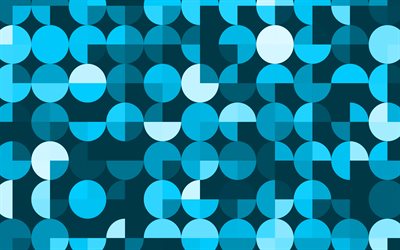 sininen retro piireiss&#228; tausta, sininen retro abstraktio, taustalla sininen ympyr&#228;, retro taustat, sininen ympyr&#228; abstraktio
