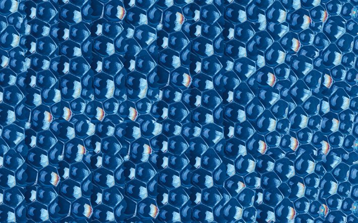 bulles bleues texture, la texture de l&#39;eau, des bulles de texture, arri&#232;re-plan avec des bulles, bulles bleues fond