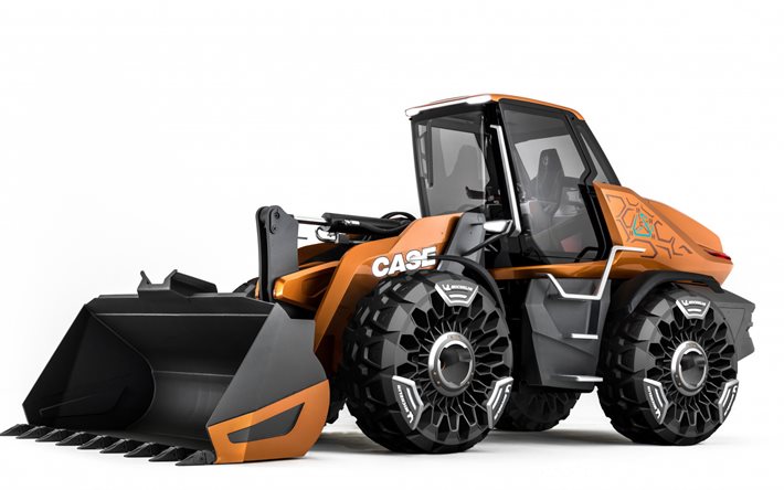 Case Tetra, 2020, new loader, wheel loader, construction machinery, Case