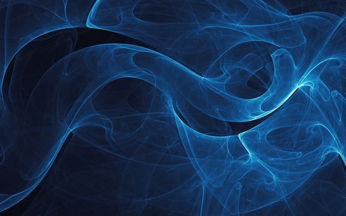 smoke, blue background, texture