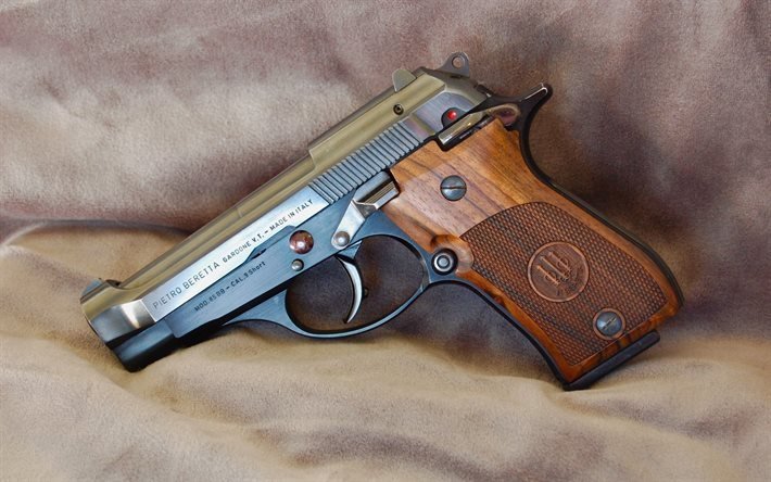 beretta, aseita, itselaatava pistooli, 1984