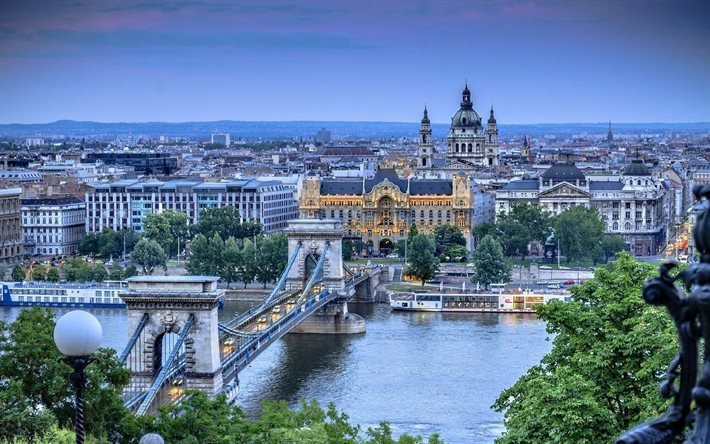 danube, budapest, hungr&#237;a