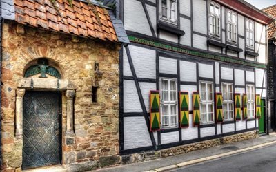 rue, goslar, la basse-saxe