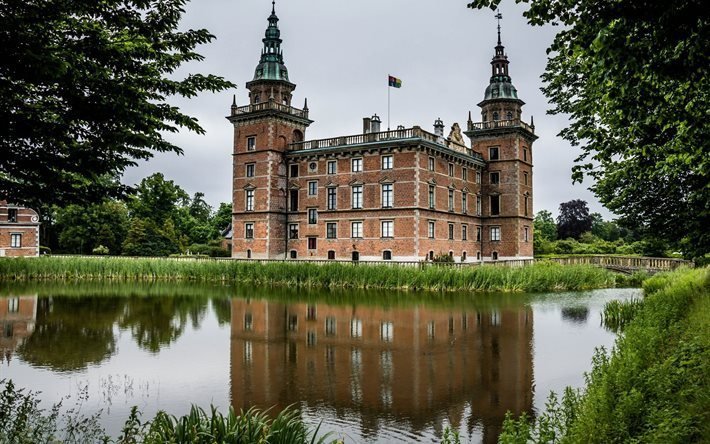 castle marsvinsholm, sweden