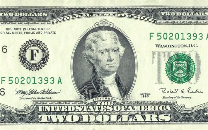 thomas jefferson, bill, dollar, texture