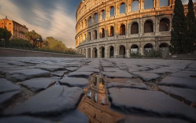 luzhy, coliseo, adoquines, roma