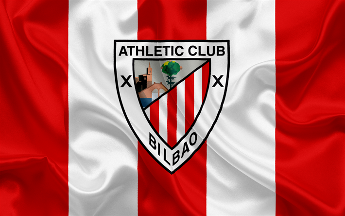 Athletic Bilbao, Futbol Kul&#252;b&#252;, amblem, logo Athletic Bilbao, UEFA Şampiyonlar Ligi, Bilbao, İspanya, kadınların işg&#252;c&#252;ne katılımı, İspanyol Futbol Şampiyonası