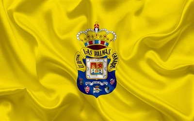 FC Las Palmas, football club, emblem, logo, La Liga, Las Palmas de Gran Canaria, Spain, LFP, Spanish Football Championships