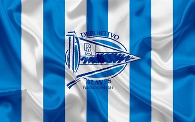 Deportivo Alaves, football club, emblem, logo, La Liga, Vitoria-Gasteiz, Spain, LFP, Spanish Football Championships