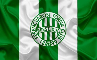 Ferencvarosi TC, Hungarian football club, emblem, Hungary, Ferencvaros, Budapest, football