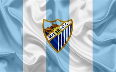 Malaga FC, football club, Malaga emblem, logo, La Liga, Malaga, Spain, LFP, Spanish Football Championships