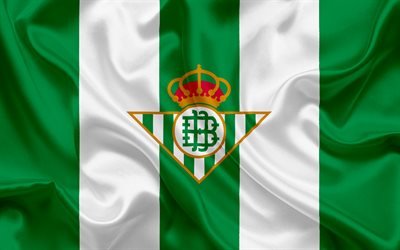Real Betis, football club, emblem, logo, La Liga, Sevilla, Spain, LFP, Spanish Football Championships