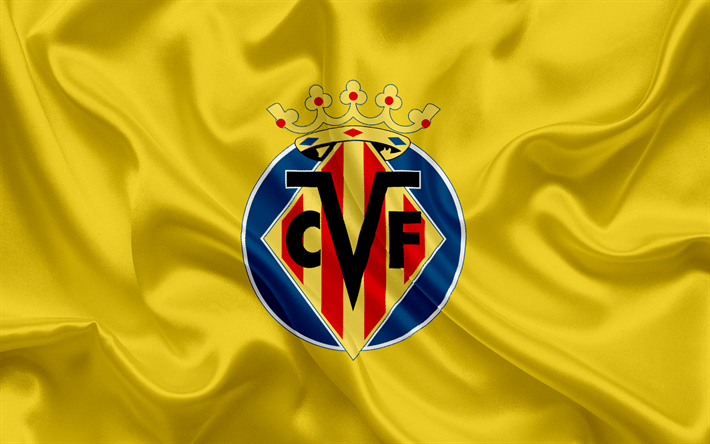 Villarreal FC, club de football professionnel, l&#39;embl&#232;me, le logo, La Liga, Villarreal, l&#39;Espagne, la LFP, l&#39;espagnol Championnats de Football