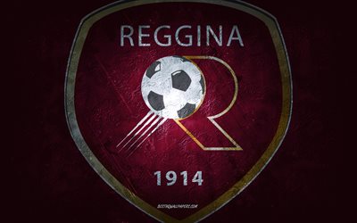 ريجينا 1914, فريق كرة القدم الإيطالي, بورجوندي الخلفية, شعار Reggina 1914, فن الجرونج, السيري بي, كرة القدم, إيطاليا, شعار ريجينا 1914