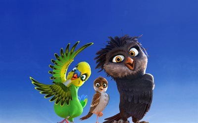 リチャード、コウノトリ, 2016年, 鳥, parrot