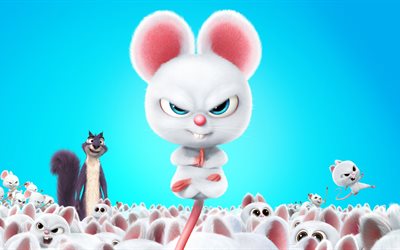 The Nut Job 2 Nutty by Nature, Mr Feng, 4k, 2017 movies, 3d-animation