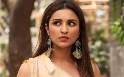 Parineeti Chopra, Indian actress, 4k, Bollywood, makeup, brunette, Indian women