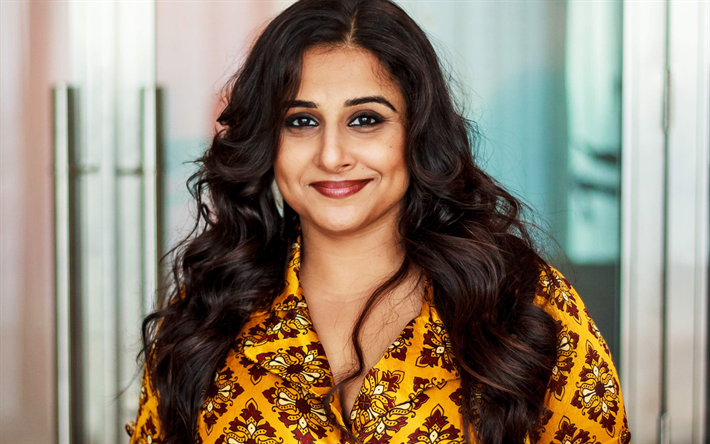 Download wallpapers Vidya Balan, Indian film actress, 4k, Bollywood