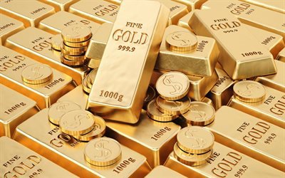 altın barlar, altın, dolar işareti, altın kavramlar, Maliye kavram, k&#252;l&#231;e altın