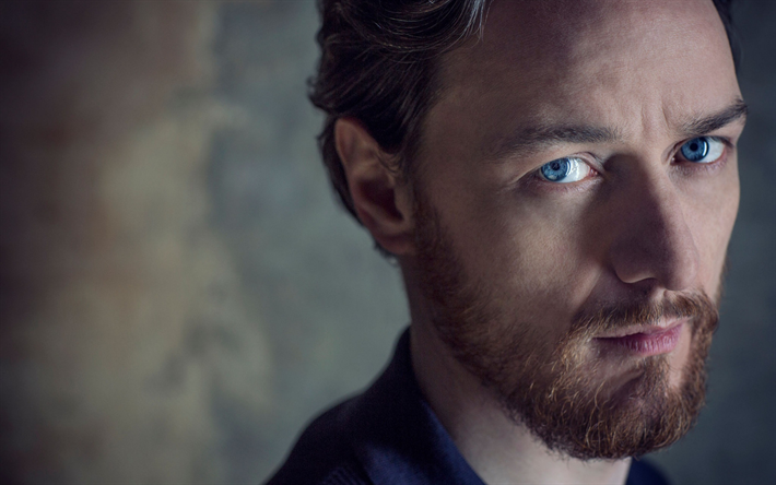 James McAvoy, portrait, com&#233;dien &#201;cossais, de beaux yeux bleus, photoshoot, les acteurs populaires