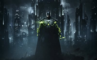 injustice 2, 2017, 4k, batman