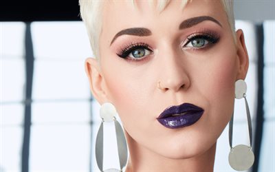 4k, Katy Perry, 2018, retrato, belleza, Cover Girl, superestrellas, cantante estadounidense