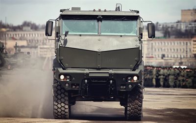 armored car, KAMAZ-63968, Typhoon-K, armored truck, MRAP