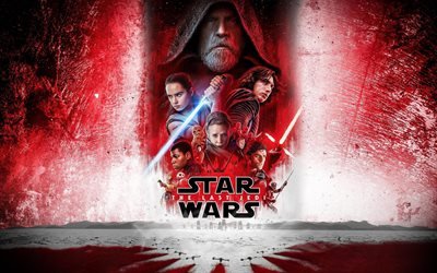 Star Wars Viimeinen Jedi, juliste, 2017 elokuva, toiminta
