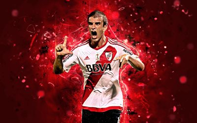 Ivan Alonso, forvet, River Plate FC, Uruguaylı futbolcular, futbol, Alonso, Arjantin Superliga, AAAJ, soyut sanat, neon ışıkları