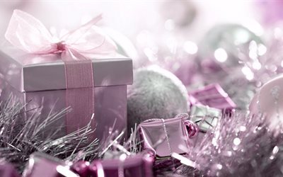 Los regalos de navidad, Navidad, A&#241;o Nuevo, decoraciones