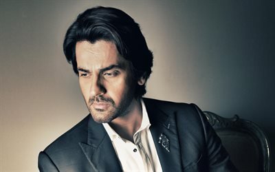 Arjan Bajwa, 4k, Indian actor, portrait, handsome Indian man, fashion model, Bollywood