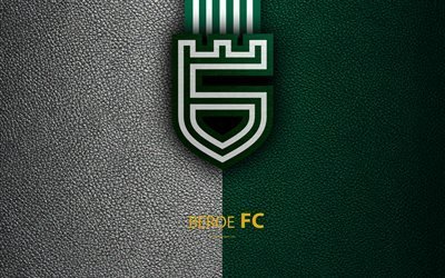 FC Beroe, 4k, logo, bulgare, club de football, Stara Zagora, en Bulgarie, le football, le cuir, la texture, la Parva Liga, le Championnat de Football de la Bulgarie