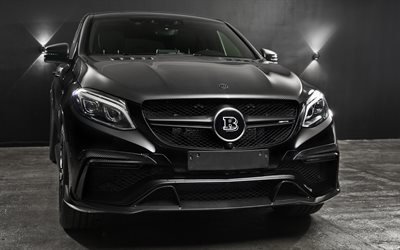 Brabus, tuning, Mercedes-Benz GLE 63 AMG Coup&#233;, 2017 voitures, GLE63, Vus, Mercedes