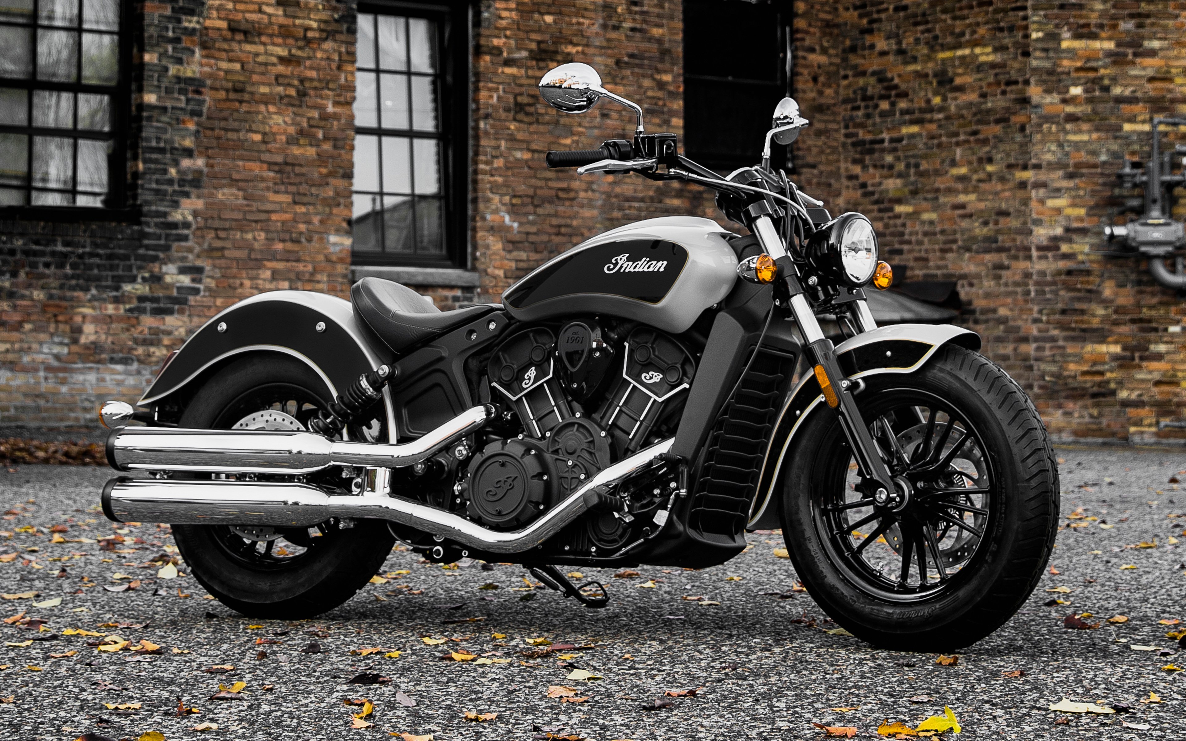 Download wallpapers Indian Scout, 2018, Bobber, luxury ...