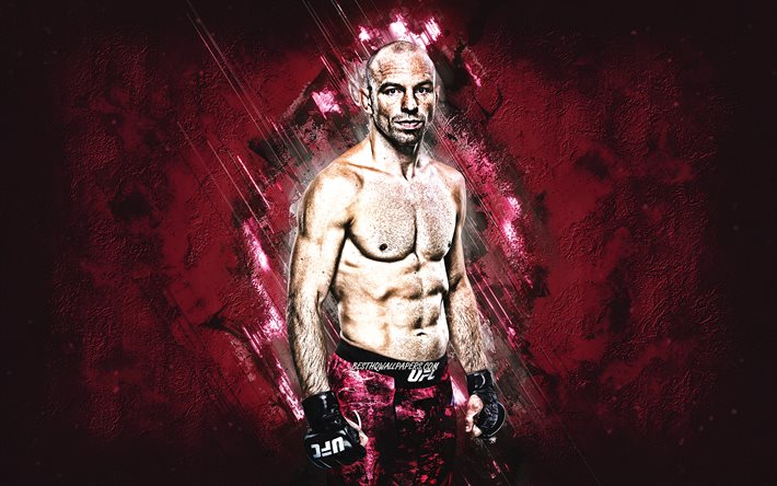 Mark Madsen, UFC, tanskalainen taistelija, MMA, punainen kivitausta, Ultimate Fighting Championship