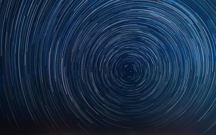 spiral blå bakgrund, blå cirklar bakgrund, polaris bakgrund, astrofotografi bakgrund, blå bakgrund