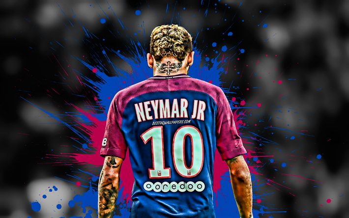 neymar blue