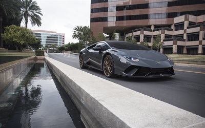 Lamborghini Newport, 2018, gri spor coupe, spor araba, gri, Newport, Lamborghini