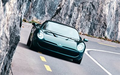 Zagato Isorivolta GTZ, highway, 2021 cars, supercars, italian cars, Zagato