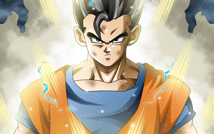 Mystic Gohan, 4k, Dragon Ball, Ultimate Gohan, DBS, Dragon Ball S&#252;per