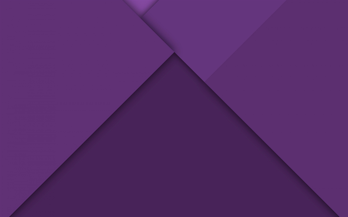 ダウンロード画像 紫色の抽象化 材料設計 Android 幾何学的背景 ポリゴン紫 フリー のピクチャを無料デスクトップの壁紙