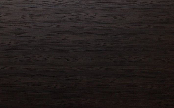 暗くるみボード, 4k, 暗黒木製の質感, マクロ, 暗くるみ, 暗黒木, 木製の質感, 暗い背景, 木の背景