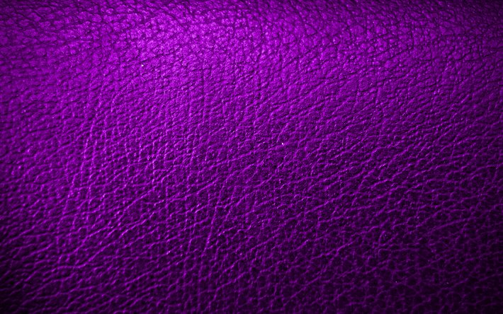 violet en cuir de fond, 4k, de cuir, de motifs, de textures de cuir, de violette, de cuir de texture, de milieux, de la macro, du cuir