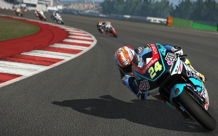 il gameplay di MotoGP 17, 2017 giochi, simulatore di sport