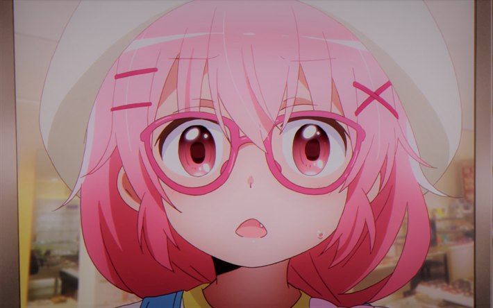 Kaoruko Moeta, capelli rosa, manga, Fumetti, Ragazze, Moeta Kaoruko