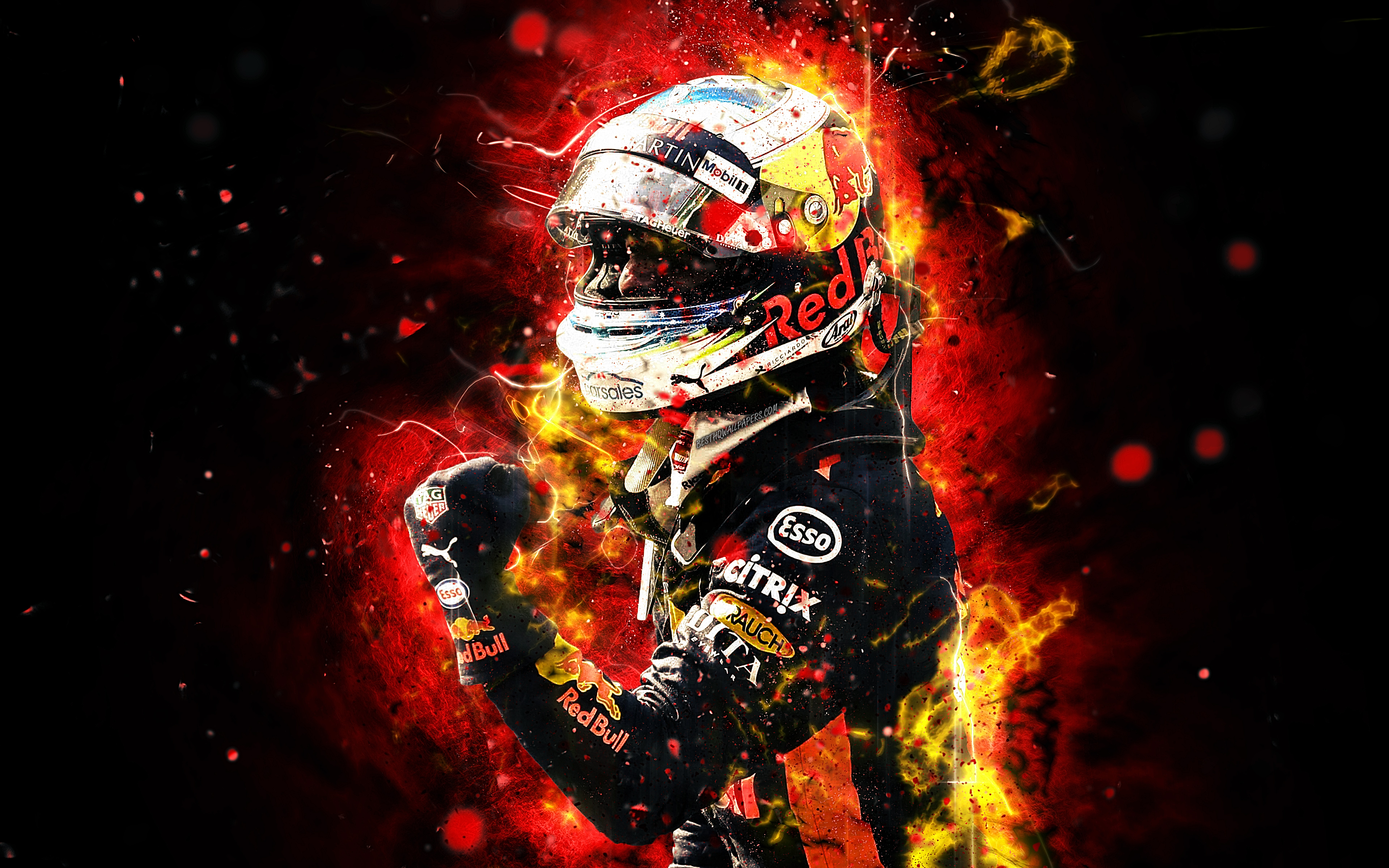 McLaren Daniel Ricciardo - Monza 2021 Poster