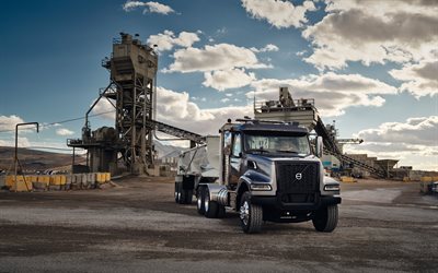 Volvo VHD, 4k, factory, 2020 trucks, LKW, 2020 Volvo VHD, cargo transport, Volvo
