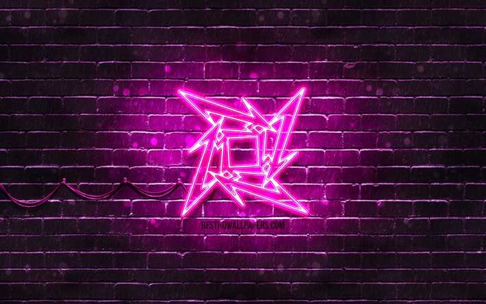 ダウンロード画像 メタリカ 紫色のロゴ 4k 紫brickwall メタリカ のロゴ 音楽星 メタリカ のネオンのロゴ メタリカ フリー のピクチャを無料デスクトップの壁紙