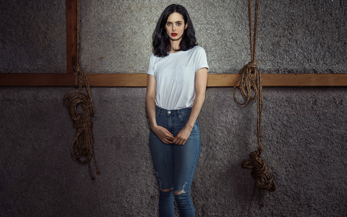 Hollywood, Krysten Ritter, Emmy de la Revista, la actriz estadounidense, morena, belleza