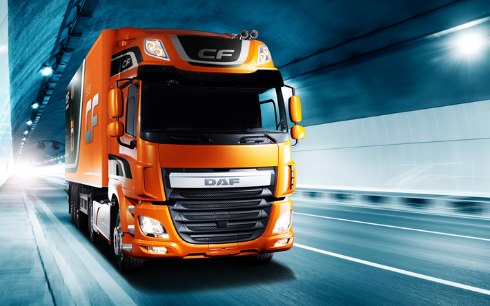 DAF CF Euro 6, 2017, Camiones de transporte, camiones nuevos, camiones de entrega, DAF